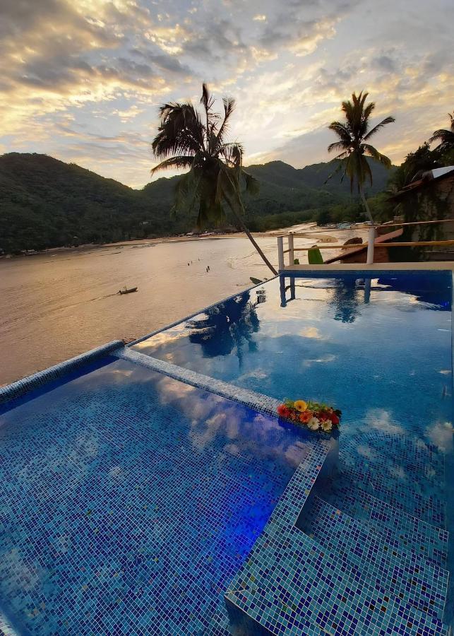 Villas Santa Cecilia Villa Frente Al Mar En Yelapa Extérieur photo
